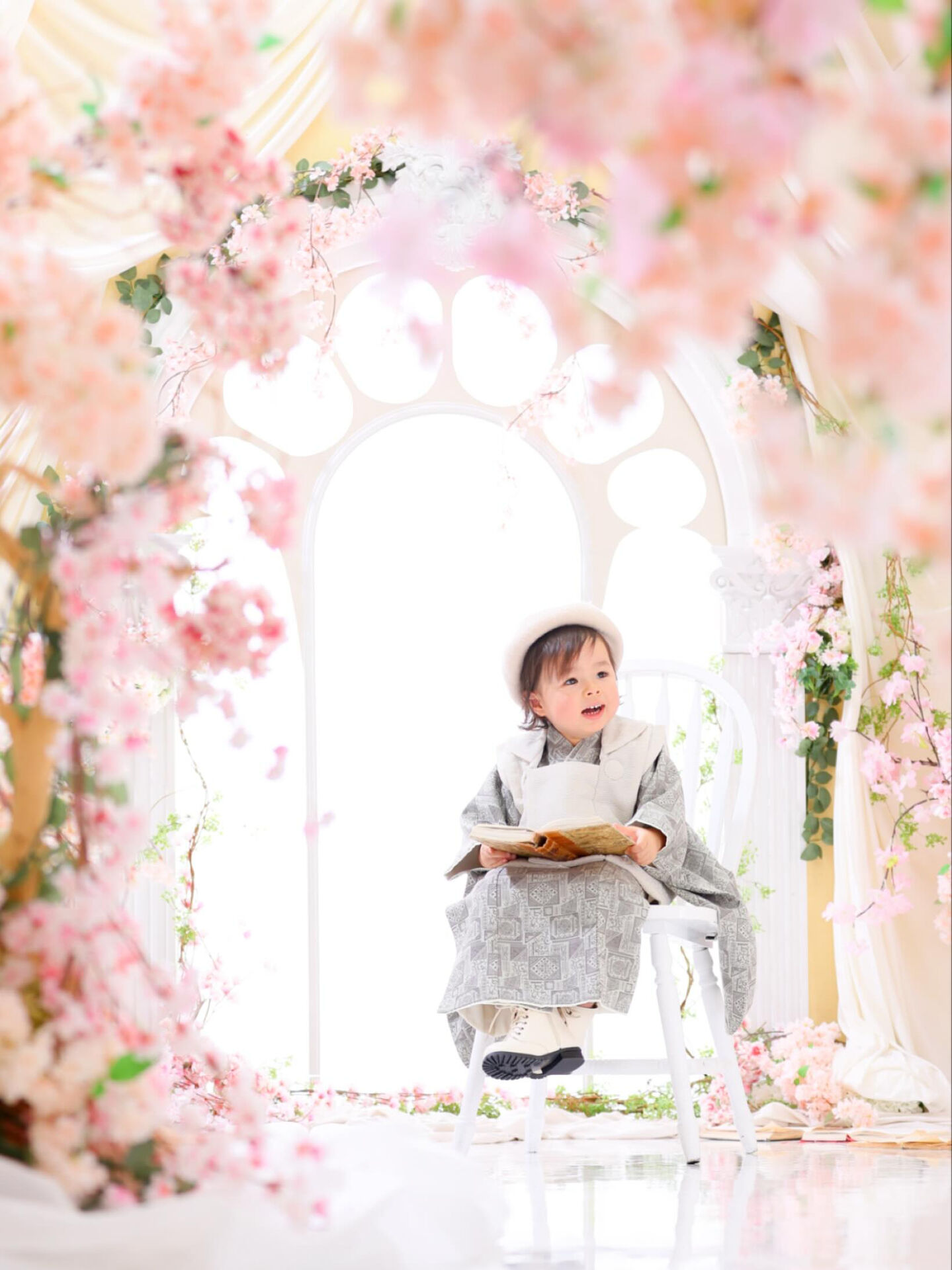 名東レイクサイド店では大人気の桜🌸の背景が今年も期間限定で登