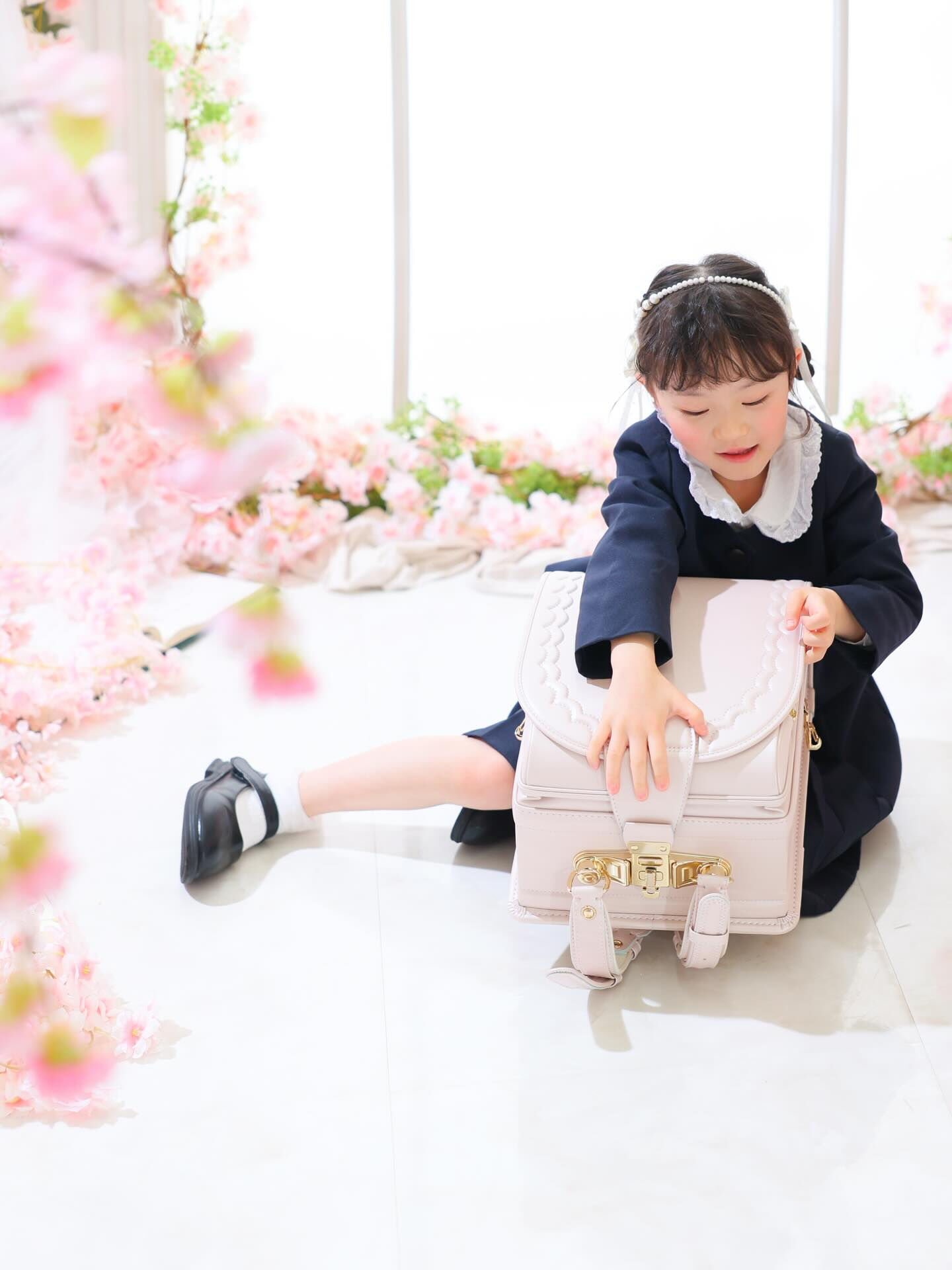 大切なランドセルと一緒に記念の撮影を残しませんか？🌸