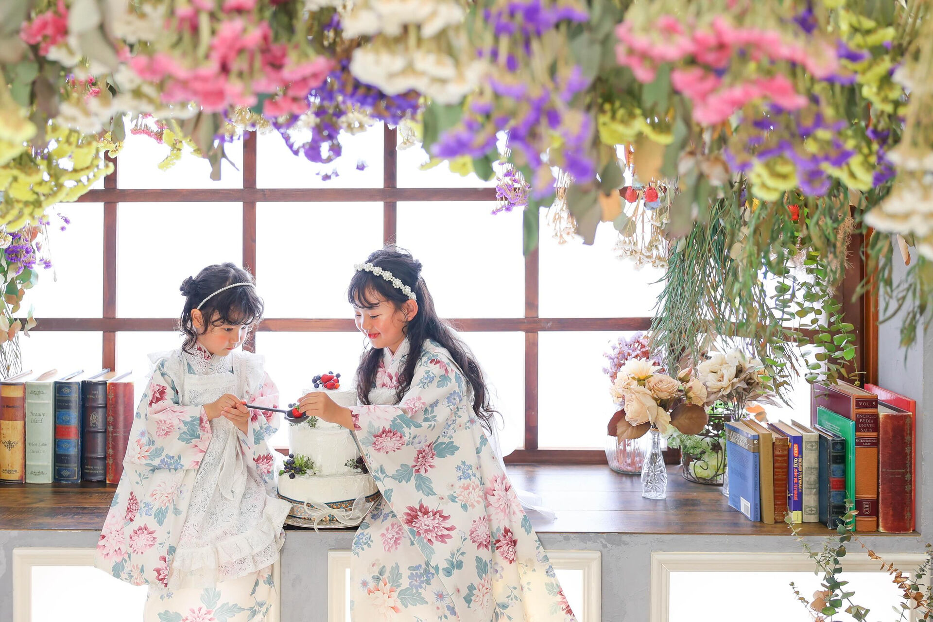 七五三の前撮りはスタジオマイハウス名東レイクサイド店へ✨