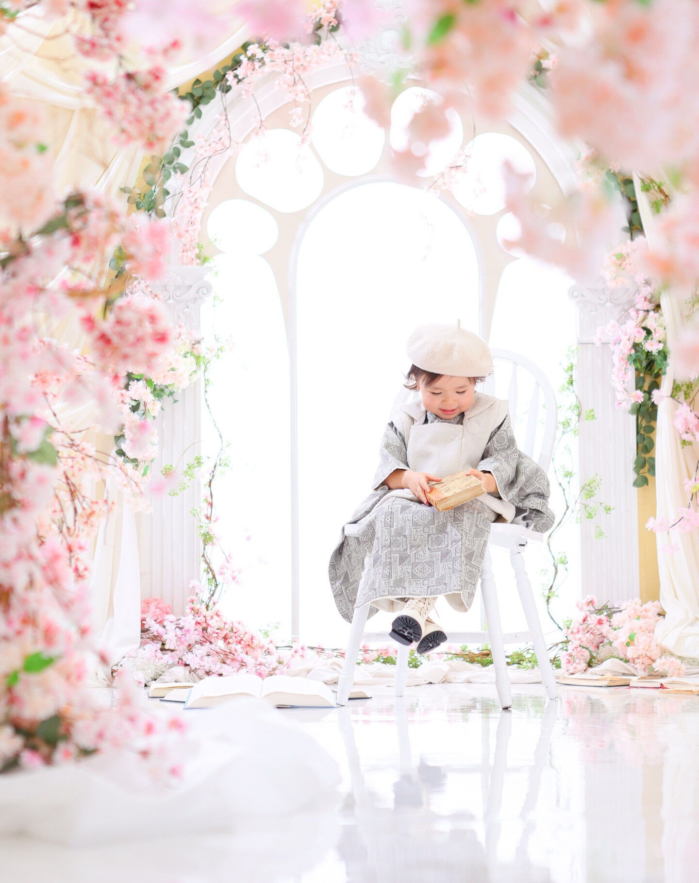 春の訪れとともに、スタジオマイハウスに新たな桜背景が仲間入り